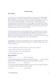 English Worksheet: The Sixth Sense