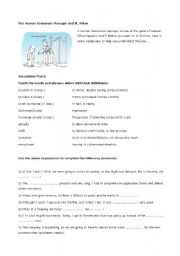 English Worksheet: Business English fun activity, interviews, the recruitment process