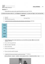 English worksheet: Egytp