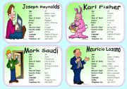 English Worksheet: Find someone that.... Cards II
