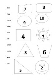 English worksheet: numbers