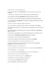 English Worksheet: Slang and Idiom