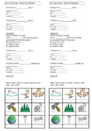 English Worksheet: El Condor Passa - Simon and Garfunkel