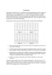 English Worksheet: Racing Game
