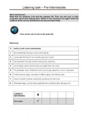 English worksheet: Wine Connoisseurs