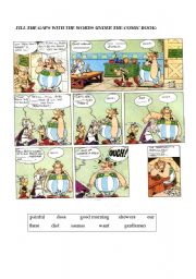 Asterix - fill the gaps 
