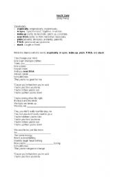 English Worksheet: Hot n Cold (song) by Katy Perry