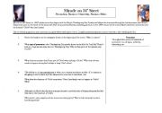 English Worksheet: MIracle on 34th Street