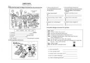 English Worksheet: Present Progressive