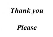 English Worksheet: Courtesy Words