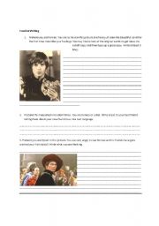 English Worksheet: Romeo & Juliet Creative Writing