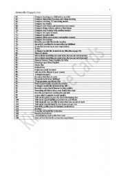 English Worksheet: IELTS speaking