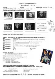 English Worksheet: Young Frankenstein (film)