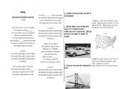 English Worksheet: Song Sausalito Summer