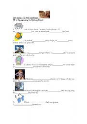 English Worksheet: The First Conditional-Complete sentences