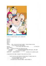 English worksheet: FAMILY