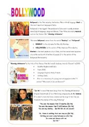 English Worksheet: Bollywood 