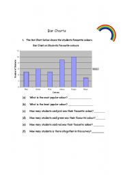 English worksheet: Bar Charts