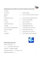 English worksheet: The 2000s