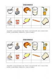 English Worksheet: French breakfast