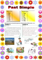 English Worksheet: Past Simple