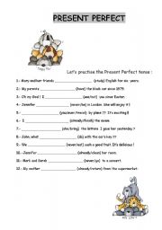 present perfect