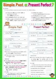 Simple Past  or  Present Perfect?  -  An Inductive Approach