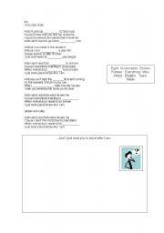 English Worksheet: Song describing people