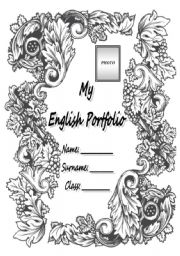 English Worksheet: My English Portfolio