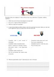 English Worksheet: Technological world