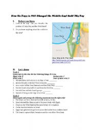 English worksheet: Middle East