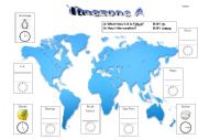 English Worksheet: Timezone A