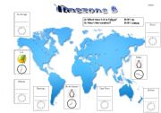 English Worksheet: Timezone B