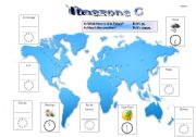 English Worksheet: Timezone C