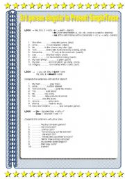 English Worksheet: 3rd person singular in Present Simple Tense