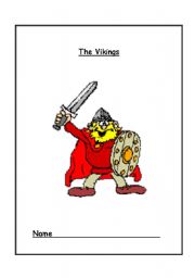 English Worksheet: Vikings Activity Book