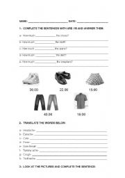 English worksheet: TESTS