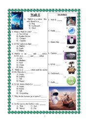 English Worksheet: Wall-E