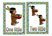 English Worksheet: Ten Little Indian Boys Song