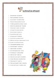 English Worksheet: REPORTED SPEECH