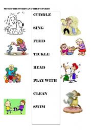 English worksheet: Verbs