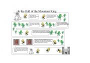 English Worksheet: In the Hall of the Mountain King