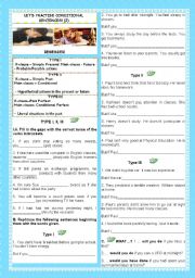 English Worksheet: LETS PRACTISE CONDITIONAL SENTENCES! (2)