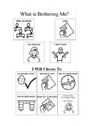 English Worksheet: Whats Bothering Me?