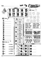 Vocab Focus Series_04 Numbers 11-20 (Fully Editable + Key)