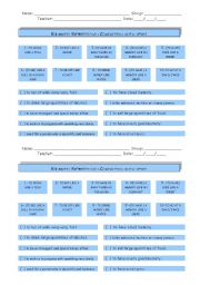 English Worksheet: Idiomatic expressions - comparison 
