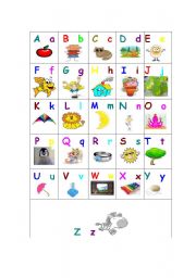 English worksheet: Alphabet ABC