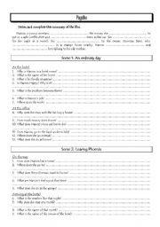 English Worksheet: Psycho - the original movie