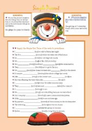 English Worksheet: Simpe present