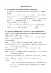 English Worksheet: Grammar Contents for 2nd Baxillerato